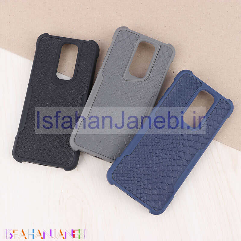 اصفهان جانبی-قاب چرمی شیائومی Redmi Note 8 Pro سوسماری