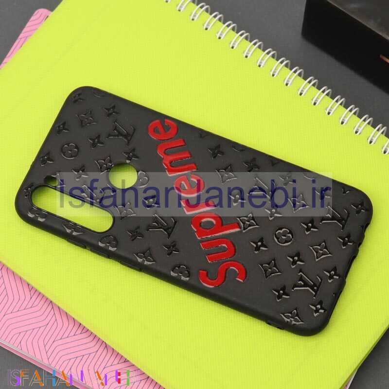 اصفهان جانبی-قاب طرحدار مشکی Superme شیائومی Redmi Note 8