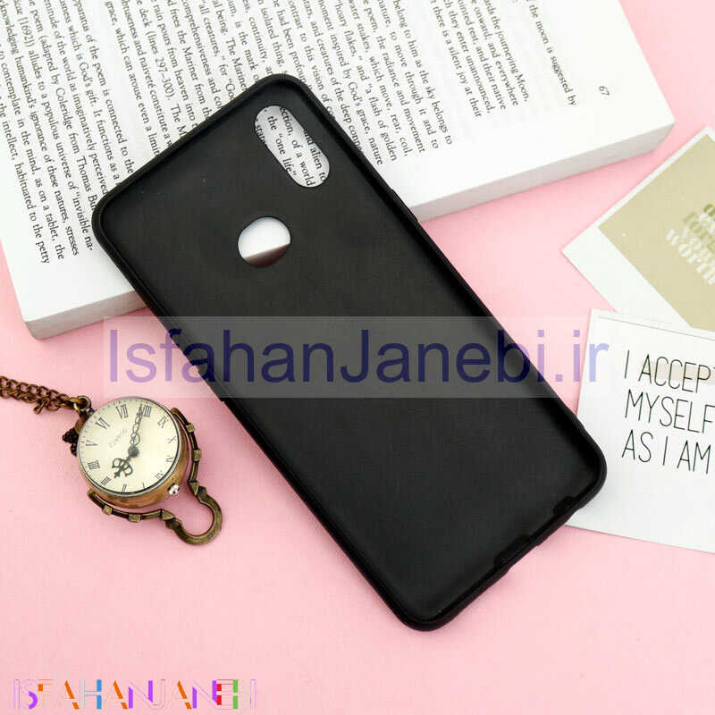 اصفهان جانبی-قاب چرمی پوست ماری Samsung Galaxy A10s مشکی