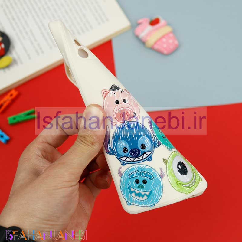 اصفهان جانبی-قاب سیلیکونی سفید محافظ لنزدار طرح دیزنی پسرانه Samsung Galaxy A51
