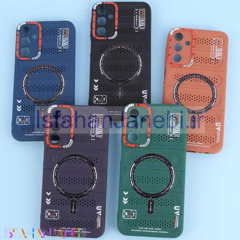 اصفهان جانبی-قاب پافر توری دار محافظ لنزدار سامسونگ Galaxy A15