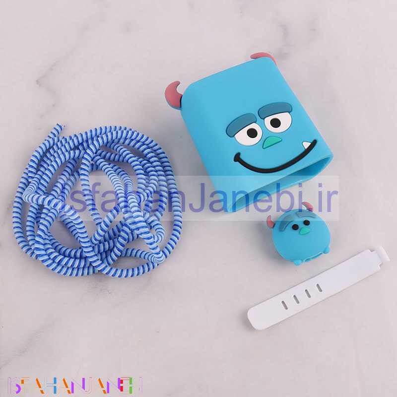 اصفهان جانبی-ست محافظ کابل و کلگی شارژر شیائومی 33 وات طرح سالیوان