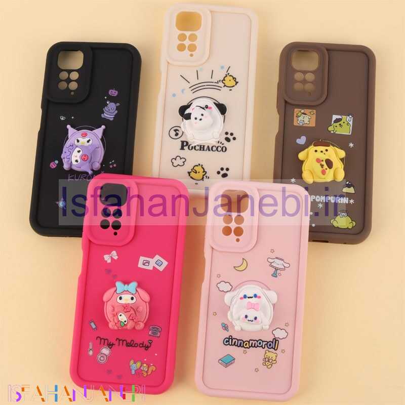 اصفهان جانبی-قاب سولید شیائومی Redmi Note 11 / 11S 4G اسپینردار محافظ لنزدار