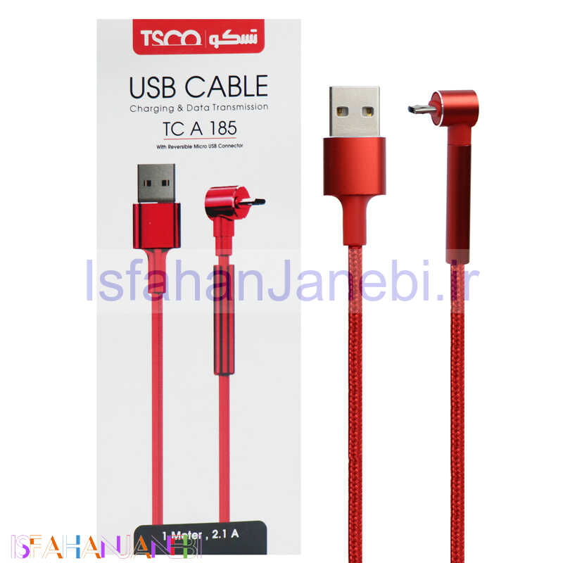 اصفهان جانبی-کابل میکرو یو اس بی TSCO TC-A185 1m