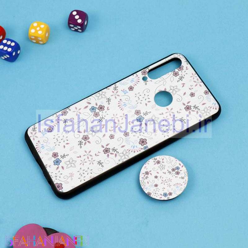 اصفهان جانبی-قاب فانتزی برجسته + پاپ سوکت طرح گل هواوی Y6p سری D