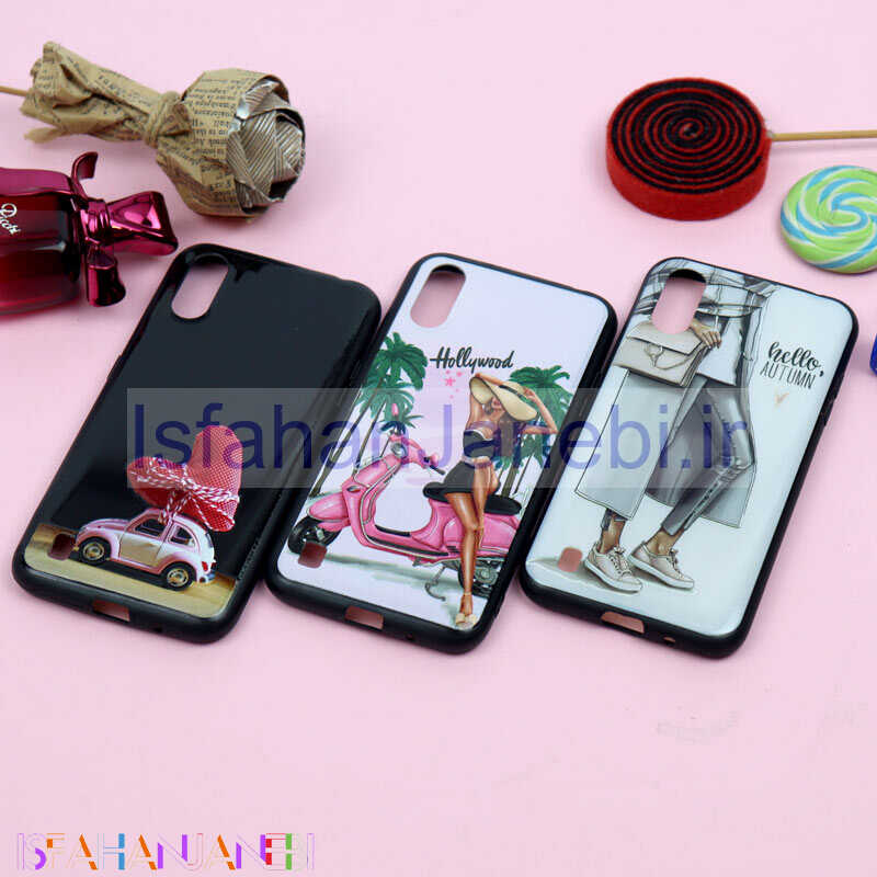 اصفهان جانبی-قاب فانتزی برجسته دخترانه سامسونگ A01 سری 2