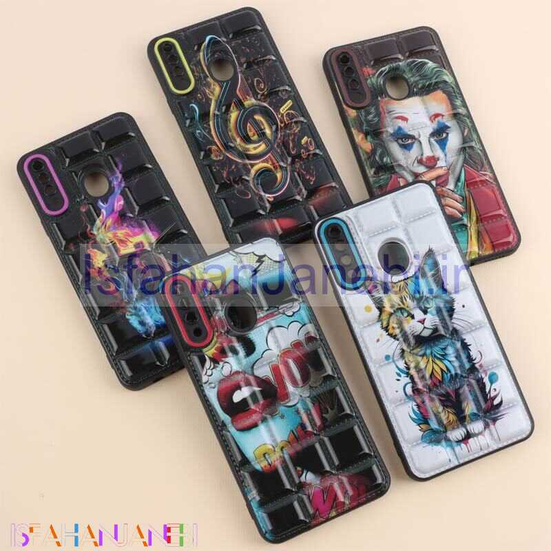 اصفهان جانبی-قاب پافر مربعی محافظ لنزدار سامسونگ Galaxy A20s