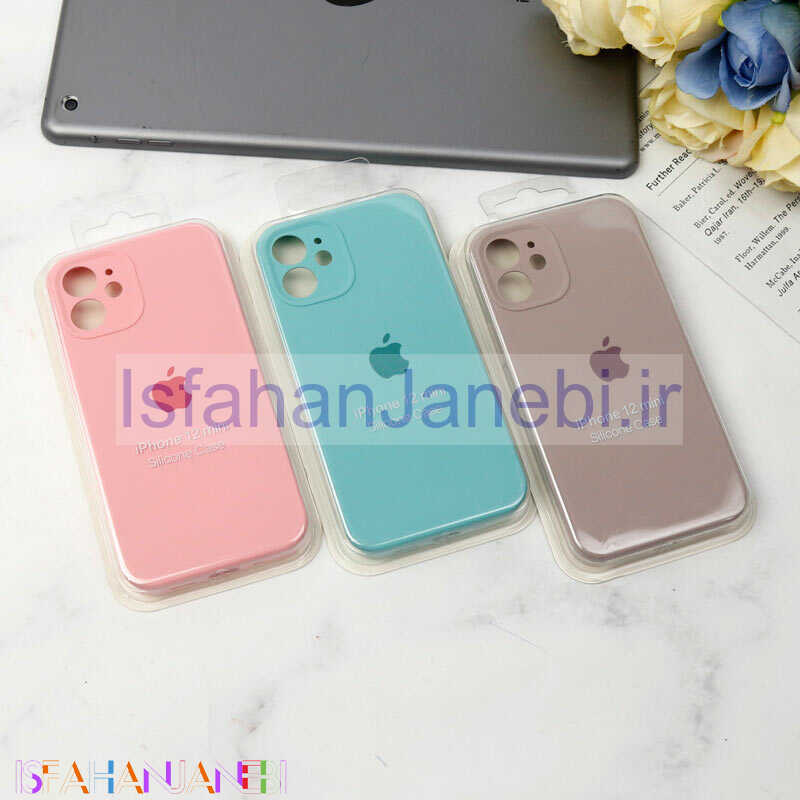 اصفهان جانبی-قاب محافظ لنزدار سیلیکونی زیربسته iPhone 12 Mini