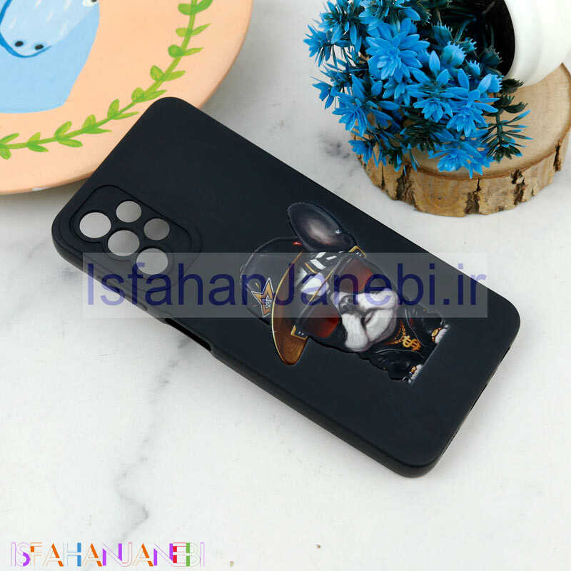 اصفهان جانبی-قاب سیلیکونی طرحدار محافظ لنزدار Samsung Galaxy A13 4G