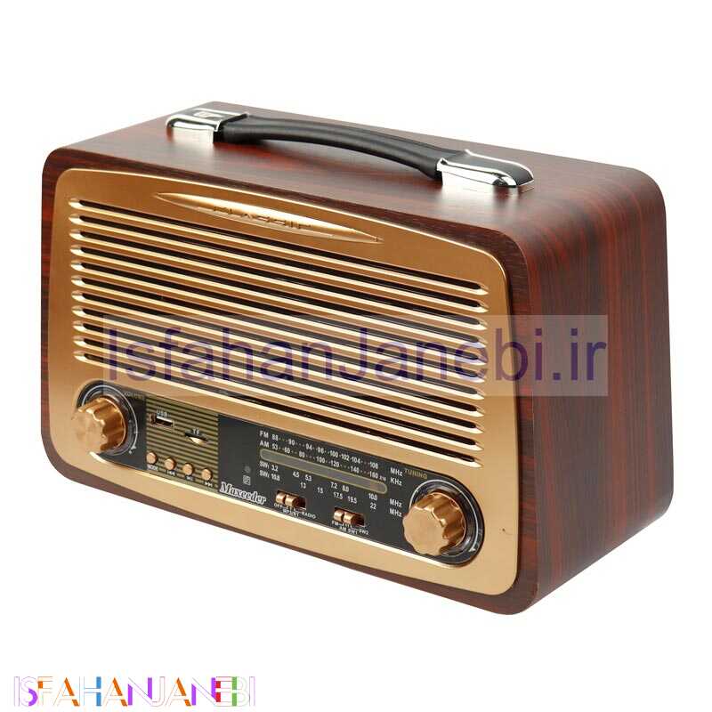 اصفهان جانبی-رادیو اسپیکر بلوتوثی رم و فلش خور Maxeeder MX-RA1214 AM12 + ریموت کنترل