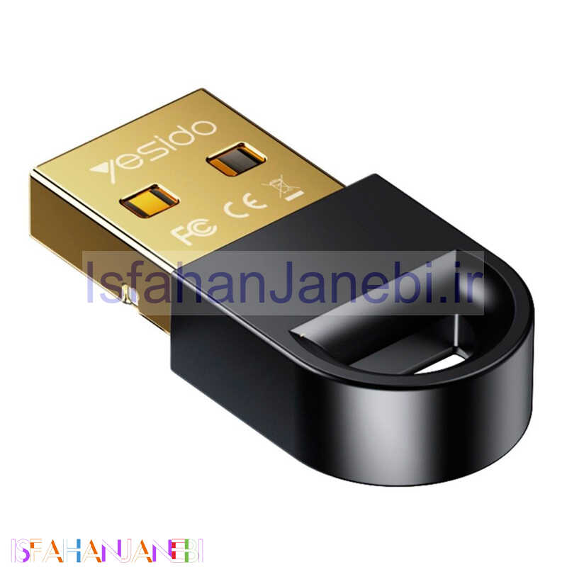 اصفهان جانبی-دانگل بلوتوث کامپیوتر Yesido YAU34 USB 2.4G