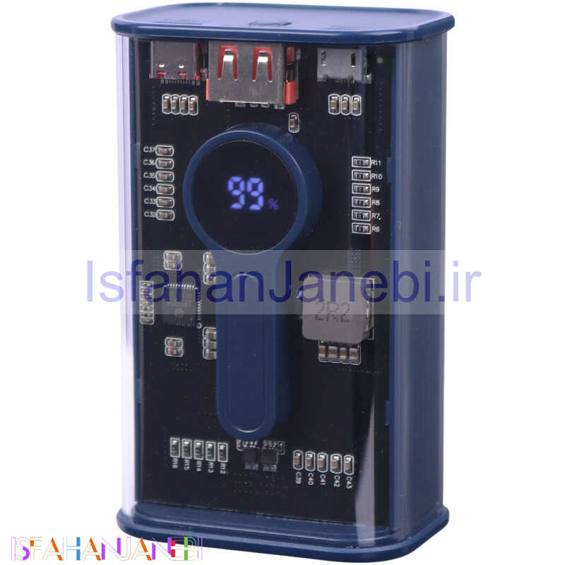 اصفهان جانبی-پاور بانک فست شارژ 10000 کی زا Caza N08S QC3.0 PD 22.5W