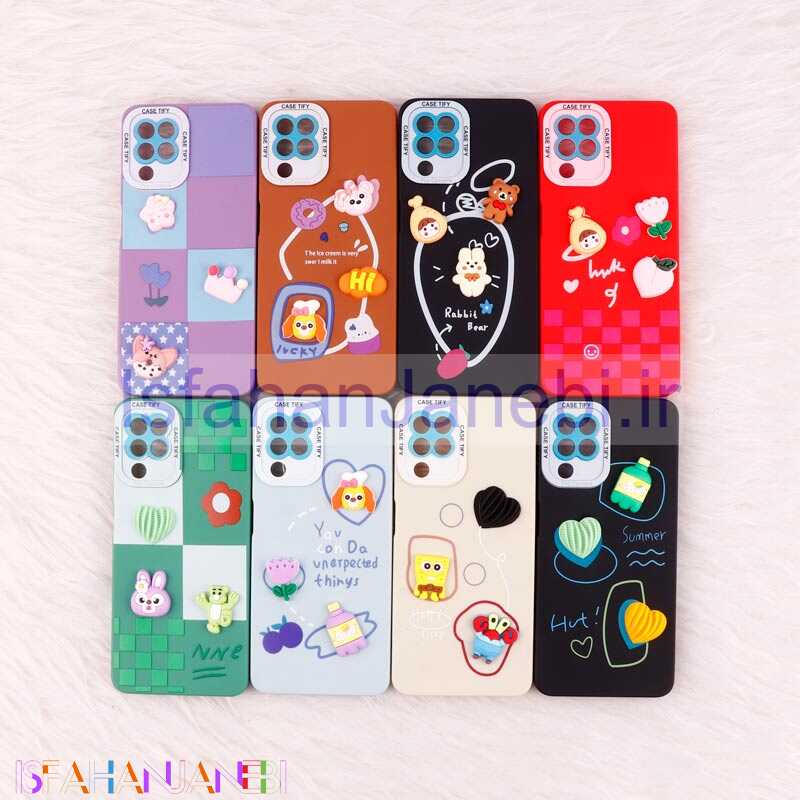 اصفهان جانبی-قاب عروسکی برجسته Pro Camera محافظ لنزدار Samsung Galaxy A22 4G