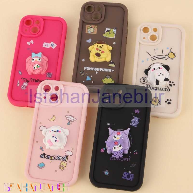 اصفهان جانبی-قاب سولید آیفون 13 اسپینردار محافظ لنزدار