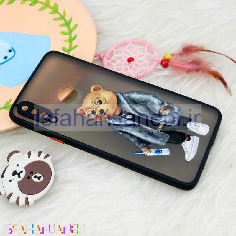 اصفهان جانبی-قاب PC مات محافظ لنزدار طرحدار Samsung Galaxy A20s