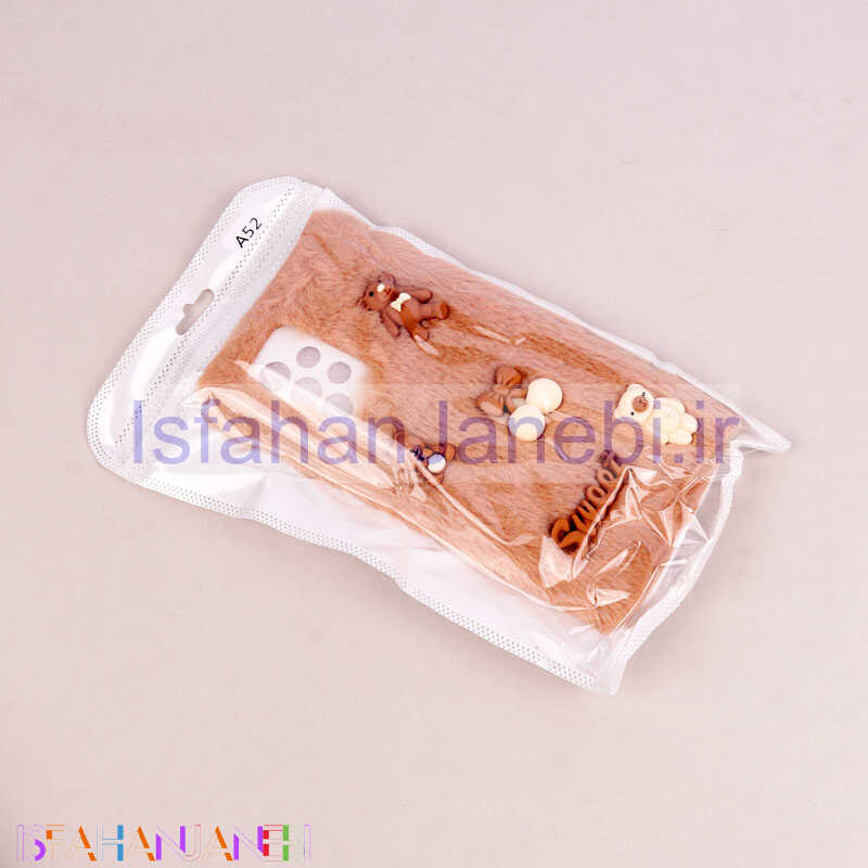 اصفهان جانبی-قاب فانتزی عروسکی پشمالو محافظ لنزدار Samsung Galaxy A52 / A52s