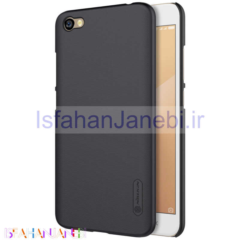 اصفهان جانبی-قاب اورجینال ضدضربه Super Frosted نیلکین Xiaomi Redmi Note 5A مشکی + محافظ صفحه نمایش TPU