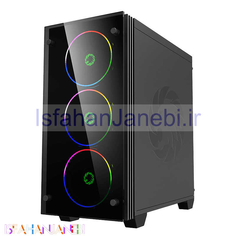 اصفهان جانبی-کیس کامپیوتر گیم مکس GameMax Mini Stratos H609