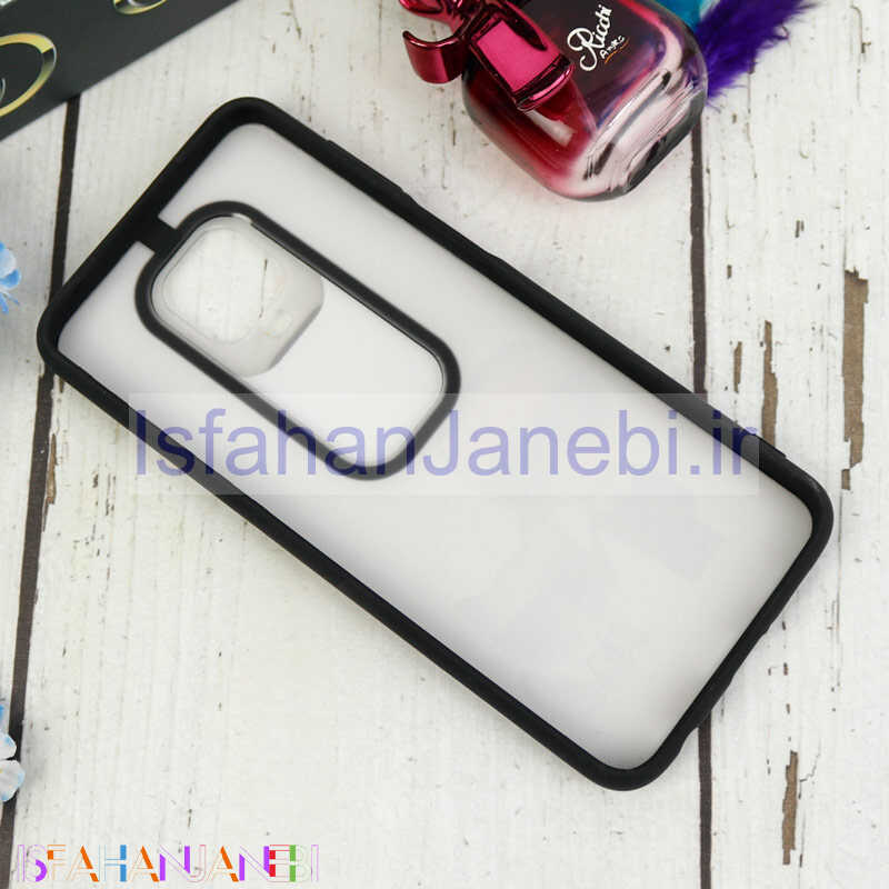 اصفهان جانبی-قاب طرحدار محافظ لنزدار کشویی + پاپ سوکت طرح Boss Cat شیائومی Redmi Note 9s / Note 9 Pro سری C