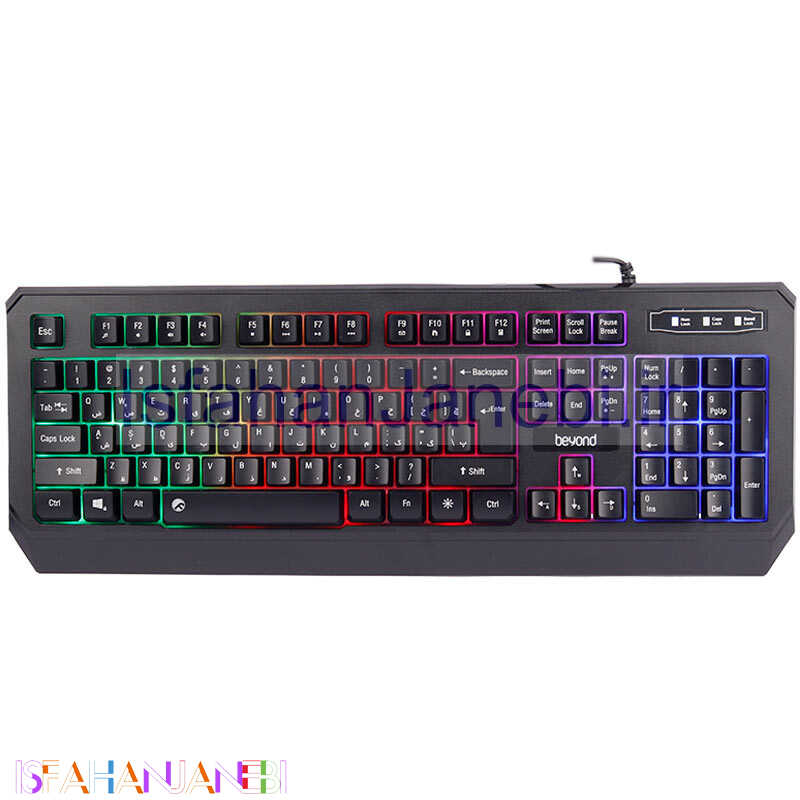 اصفهان جانبی-کیبورد Beyond BK-7140RGB