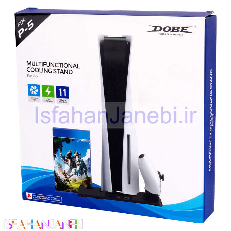 اصفهان جانبی-خنک کننده و شارژر دسته Dobe PS5 TP5-0593