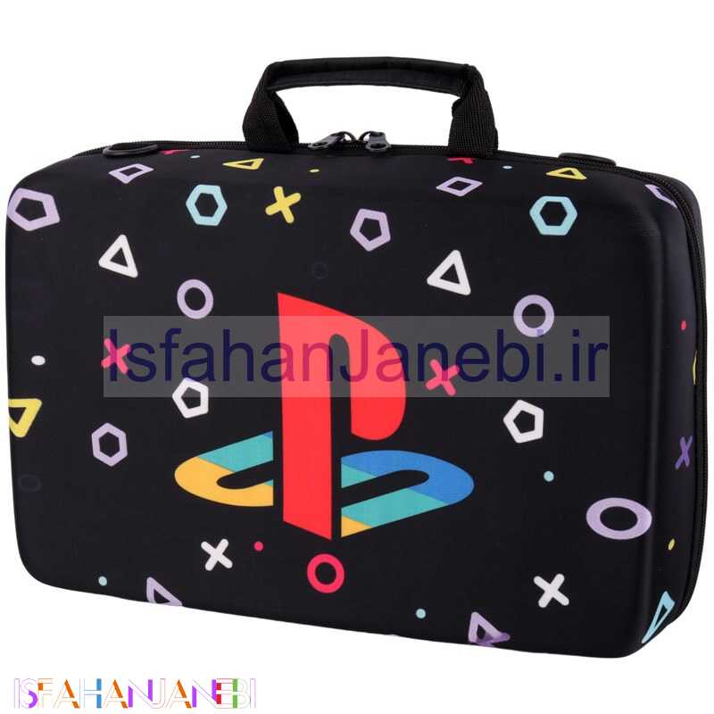 اصفهان جانبی-کیف کنسول بازی PS5 Slim طرح PlayStation کد 5