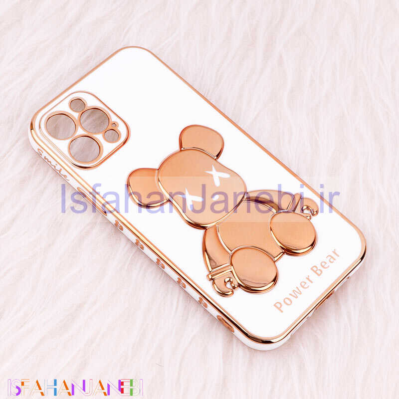 اصفهان جانبی-قاب عروسکی براق Ted محافظ لنزدار iPhone 12 Pro