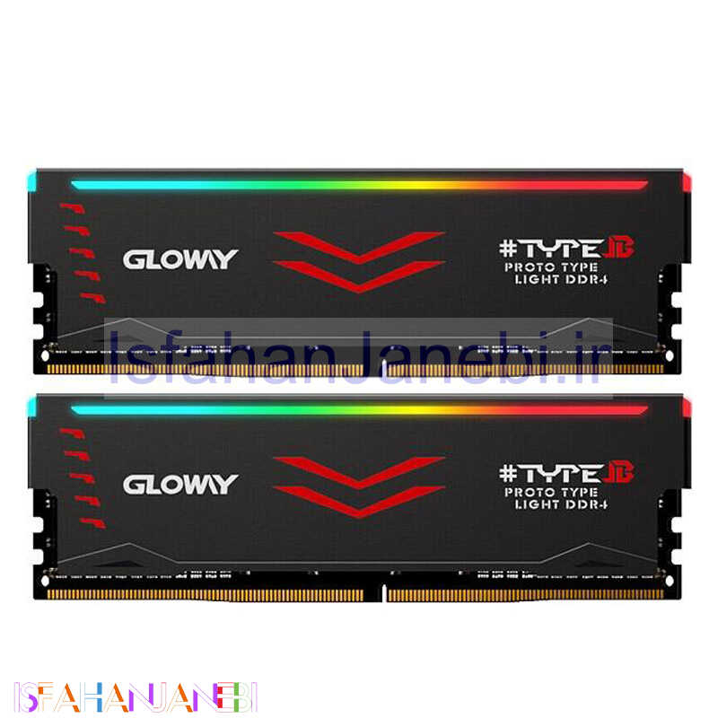 اصفهان جانبی-رم کامپیوتر Gloway TAPE A DDR4 16GB 3200MHz CL16 Dual