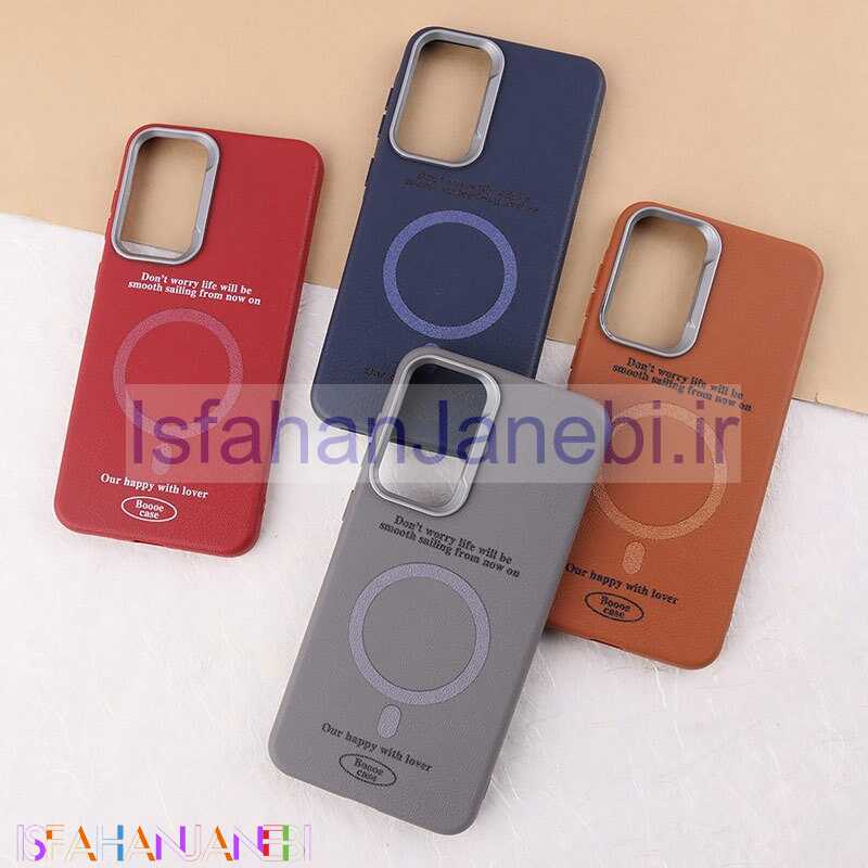 اصفهان جانبی-قاب چرمی سامسونگ Galaxy A36 طرح مگ سیف