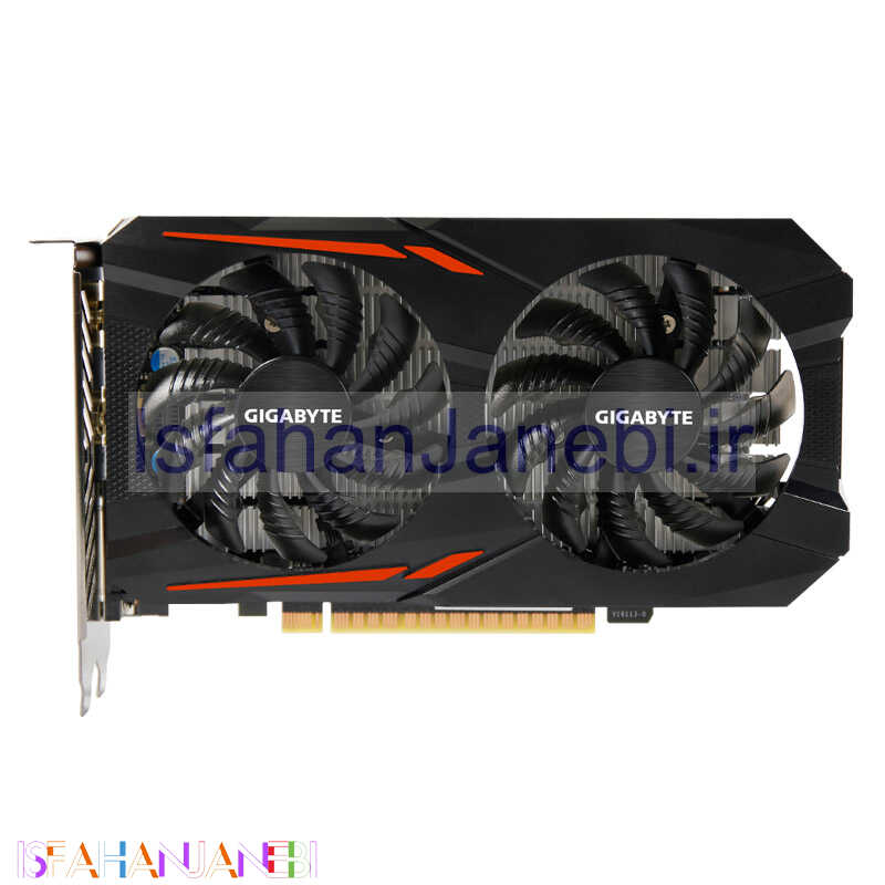 اصفهان جانبی-کارت گرافیک GIGABYTE GEFORCE GTX1050 OC 2GB GDDR5 128Bit