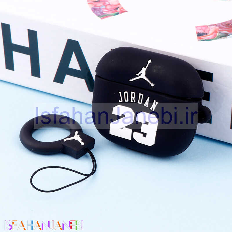 اصفهان جانبی-محافظ AirPods 3 سیلیکونی Jordan مشکی