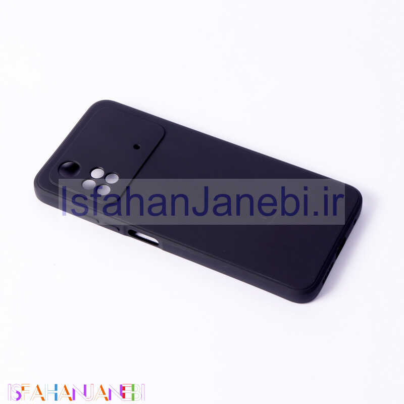 اصفهان جانبی-قاب محافظ لنزدار سیلیکونی Highcopy شیائومی Xiaomi Poco M4 Pro 4G سری A مشکی