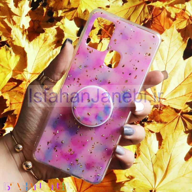 اصفهان جانبی-قاب رنگین کمانی پاپ سوکت دار خرچنگی کد4 سامسونگ A21s