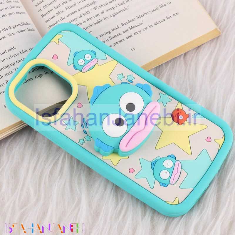 اصفهان جانبی-قاب عروسکی Vip Max آیفون iPhone 12 Pro Max / 13 Pro Max پاپ سوکت دار طرح Galaxy Duke