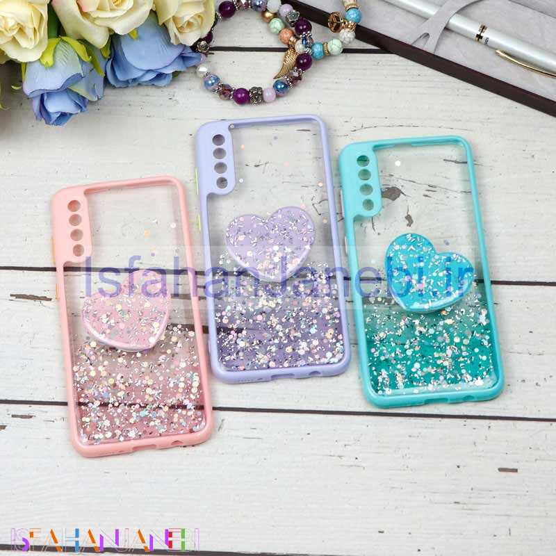 اصفهان جانبی-قاب محافظ لنزدار اکلیلی شفاف پاپ سوکت دار Samsung A30s / A50s