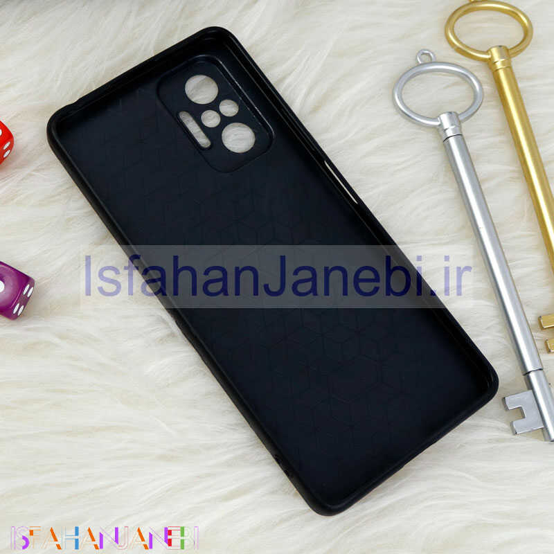 اصفهان جانبی-قاب محافظ لنزدار پشت گلسی طرحدار میکی موس Xiaomi Redmi Note 10 Pro