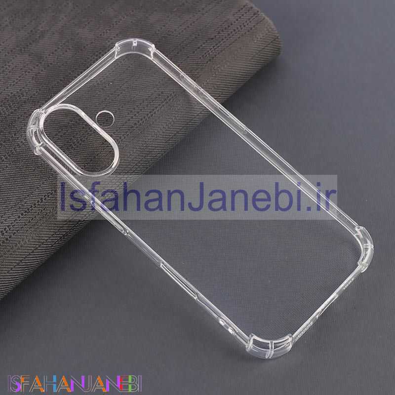 اصفهان جانبی-قاب ژله ای ضربه گیر بی رنگ آیفون iPhone 16