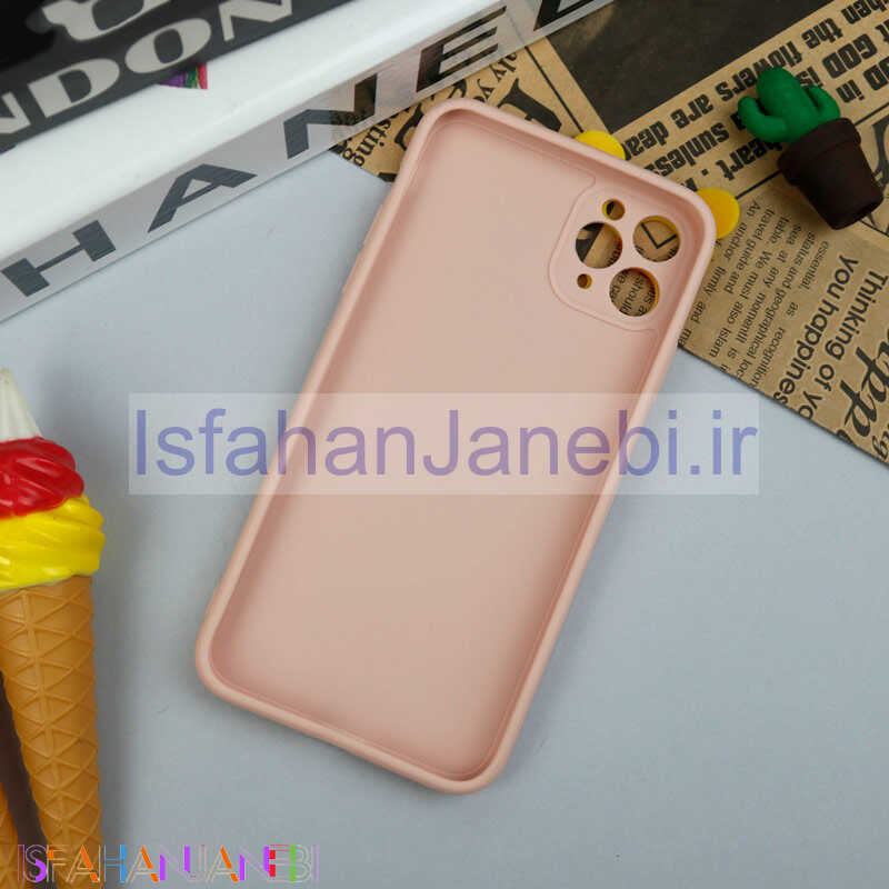 اصفهان جانبی-قاب سیلیکونی عروسکی محافظ لنزدار طرح Pooh آیفون iPhone 11 Pro Max