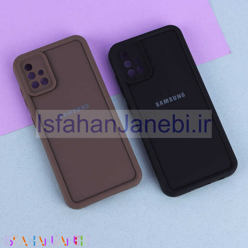 اصفهان جانبی-قاب سولید سامسونگ Galaxy A51 4G محافظ لنزدار