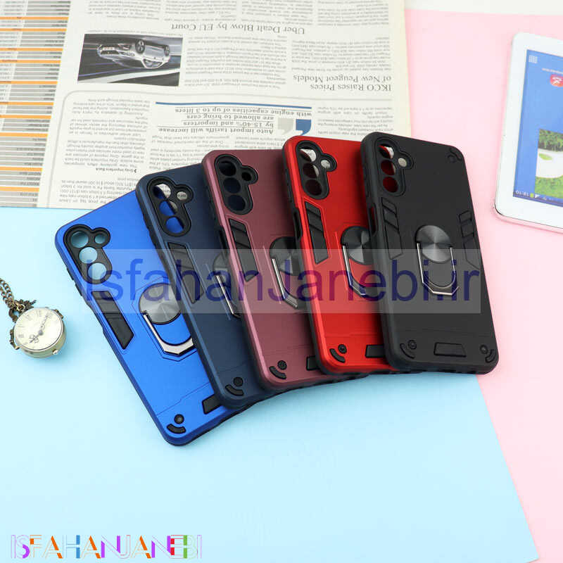 اصفهان جانبی-قاب ضد ضربه محافظ لنز دار هولدر دار بتمن Samsung Galaxy A13 5G سری A