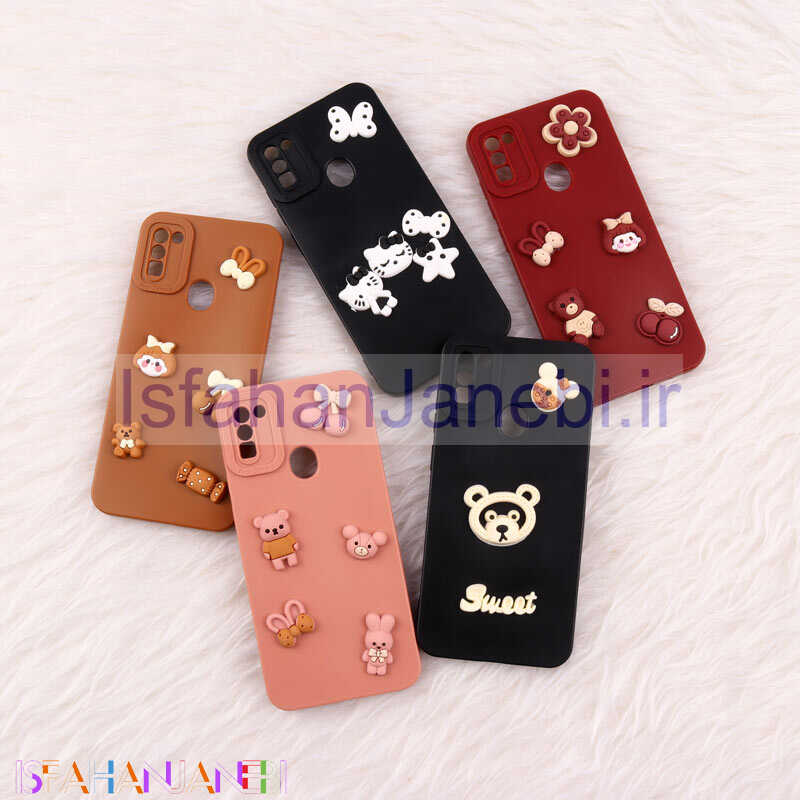 اصفهان جانبی-قاب فانتزی عروسکی Pro Camera محافظ لنزدار Samsung Galaxy A11