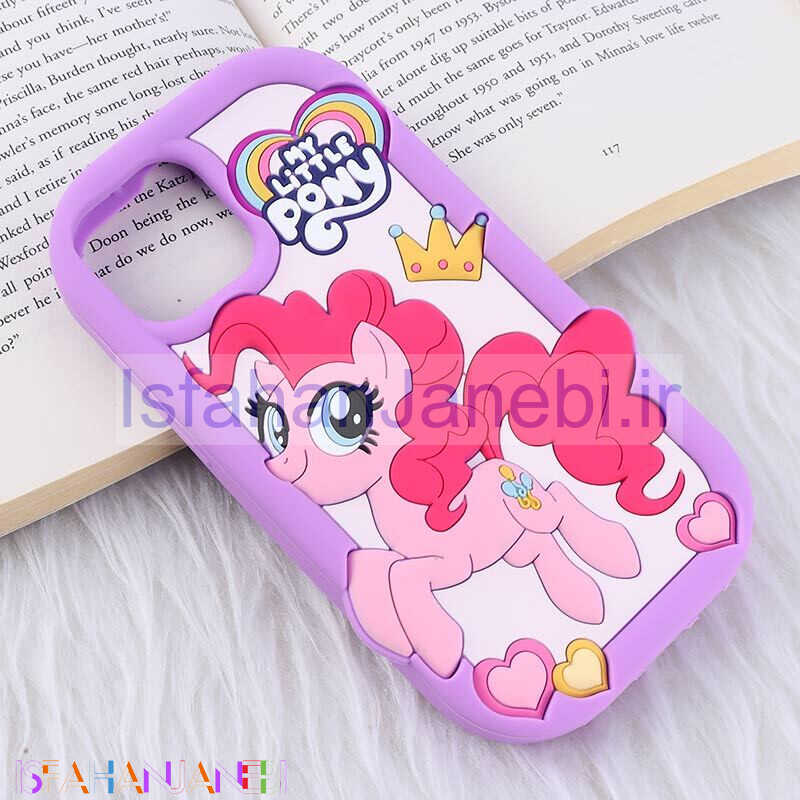 اصفهان جانبی-قاب سیلیکونی آیفون iPhone 13 / 14 طرح My Little Pony