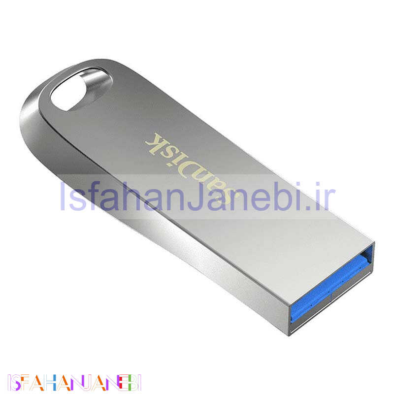 اصفهان جانبی-فلش 256 گیگ سن دیسک Sandisk Ultra Luxe USB3.2