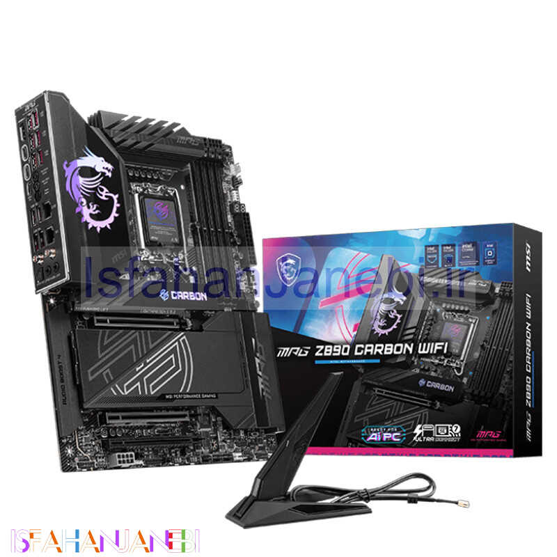 اصفهان جانبی-مادربرد ام اس آی MPG Z890 CARBON WIFI DDR5