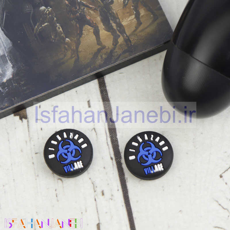 اصفهان جانبی-روکش آنالوگ دسته بازی Play Station/XBOX طرح Resident Evil Village