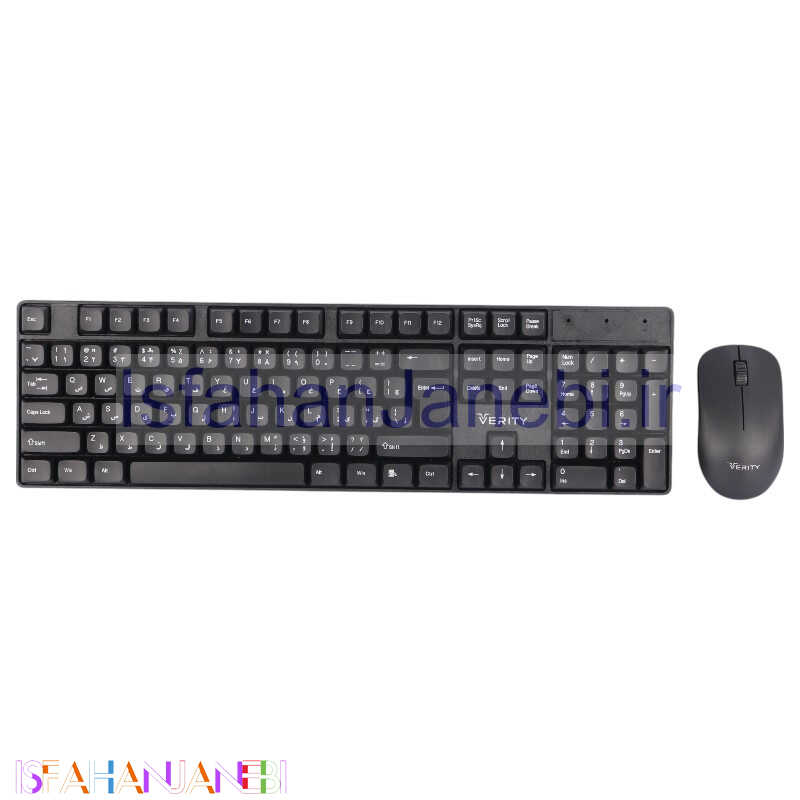 اصفهان جانبی-کیبورد و موس بی سیم وریتی V-KB6141W