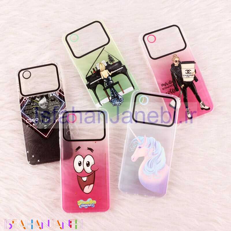 اصفهان جانبی-قاب ژله ای فانتزی محافظ لنزدار Xiaomi Poco M4 Pro