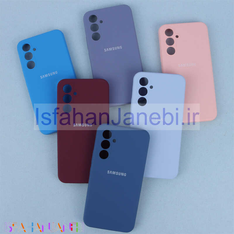اصفهان جانبی-قاب سیلیکونی اصلی زیربسته سامسونگ Galaxy A54 محافظ لنزدار
