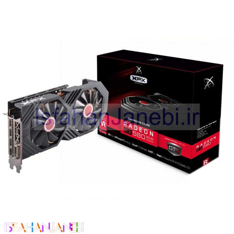 اصفهان جانبی-کارت گرافیک XFX Radeon RX 580 8GB GDDR5 256Bit OC Plus