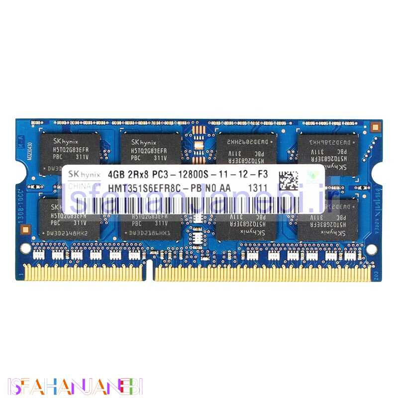 اصفهان جانبی-رم لپ تاپ Hynix DDR3 4GB 1600MHz CL11